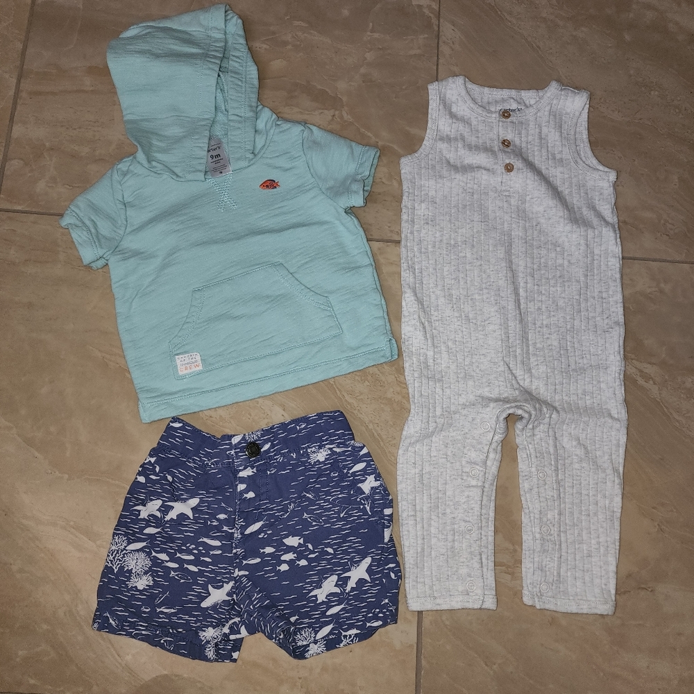 Bundle of Baby Boy Clothing